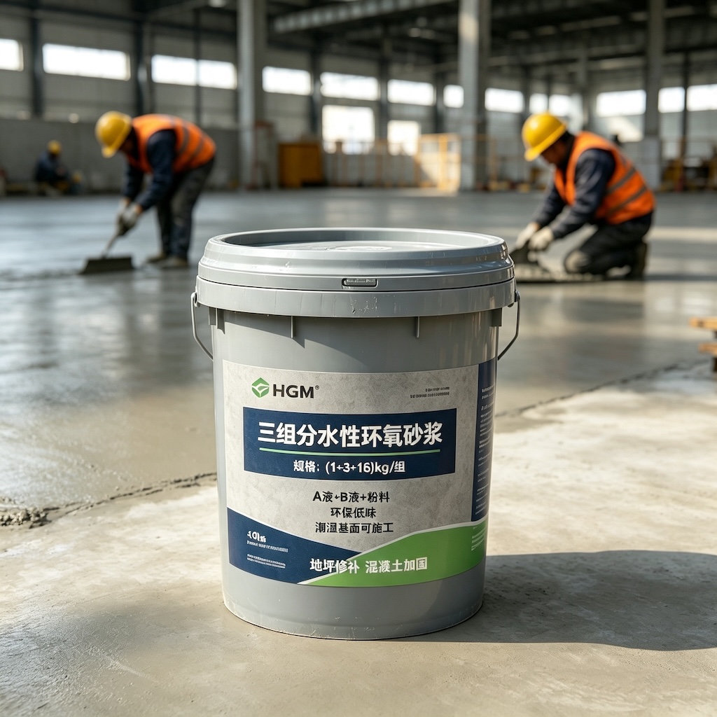 汉沽三组份水性环氧砂浆